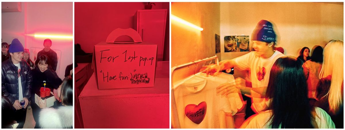 First pop-up store in Seoul